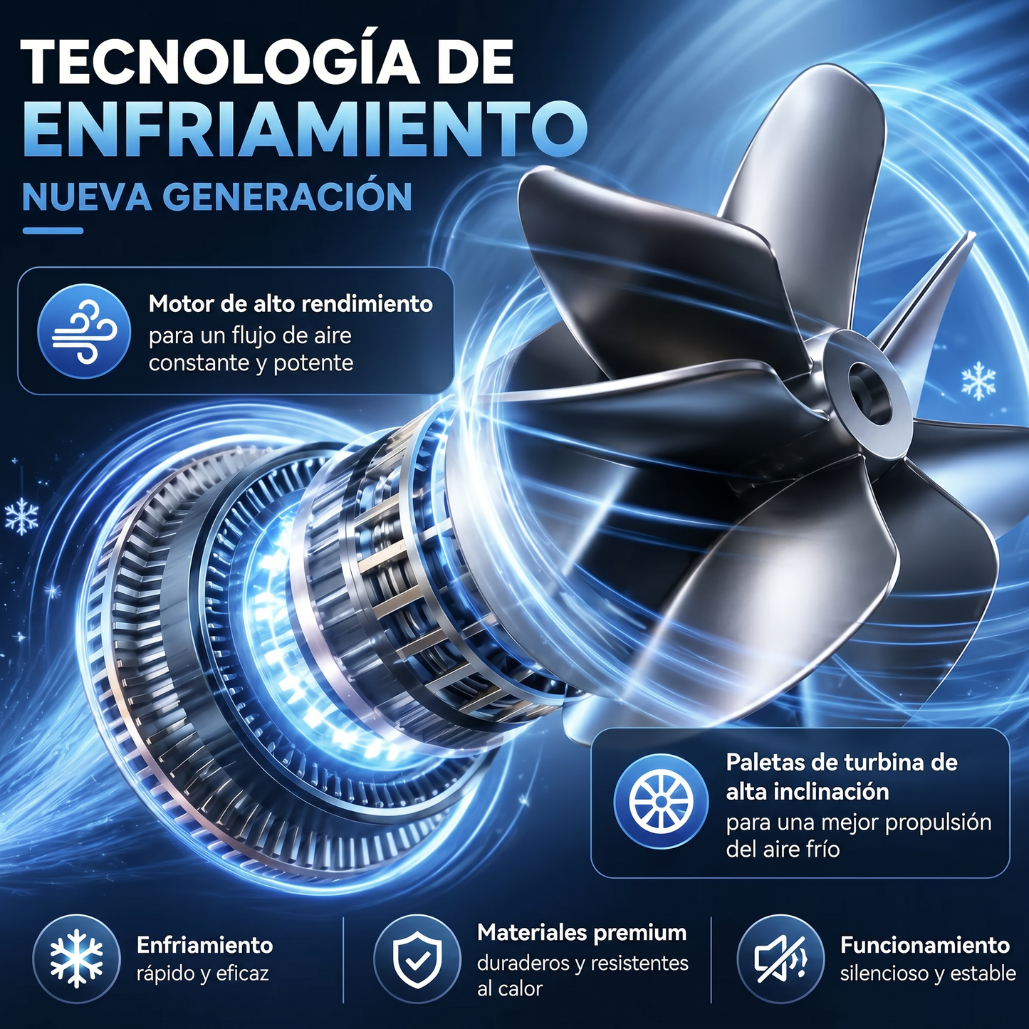 Mini ventilador portátil