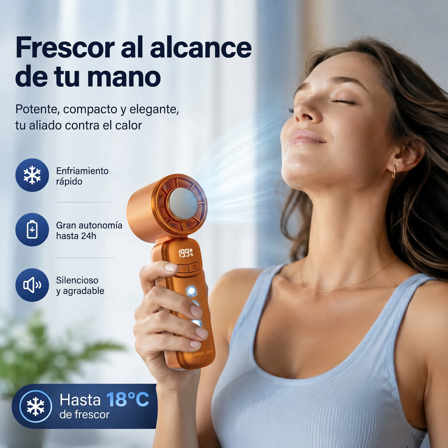 Mini ventilador portátil
